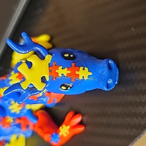 3d Printed autism dragon - Picture 7 of 11